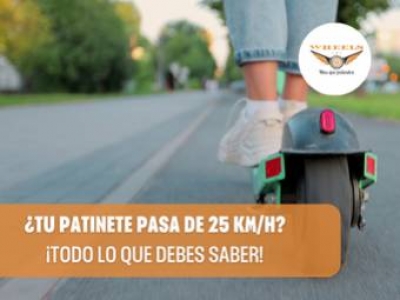 ¿Tu patinete pasa de 25 km/h? Todo lo que debes saber (y lo que no te cuentan)